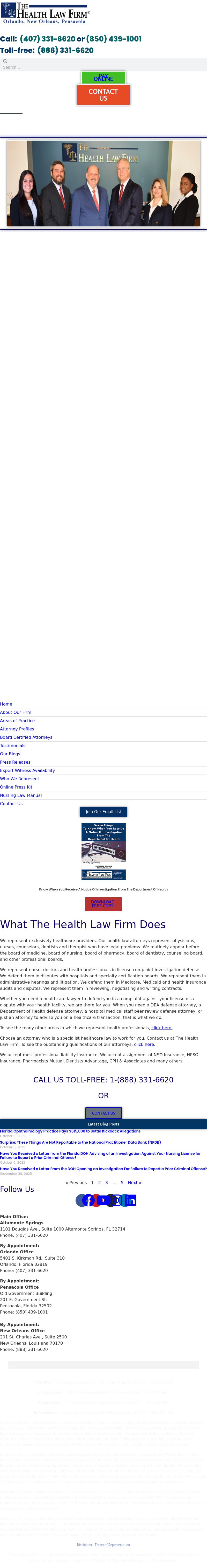 The Health Law Firm - Fort Collins CO Lawyers