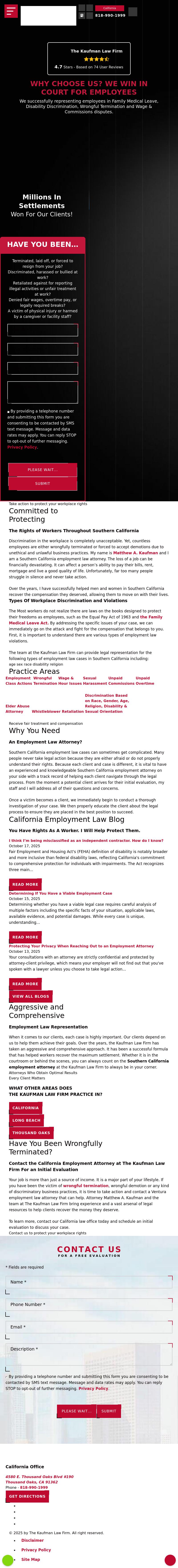 The Kaufman Law Firm - Westlake Village CA Lawyers