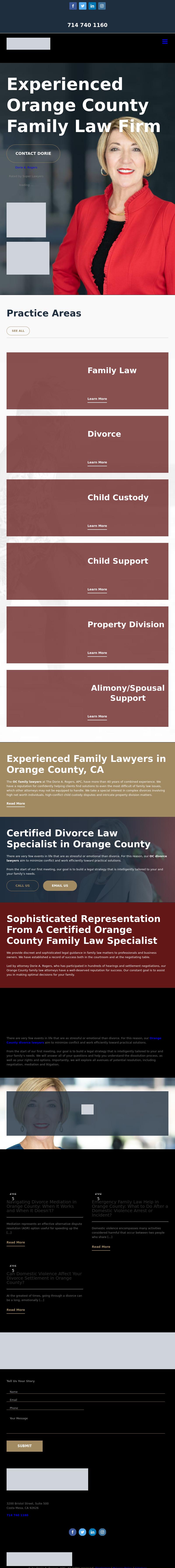 The Law Offices of Dorie A. Rogers, APC - Orange CA Lawyers