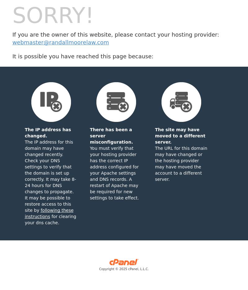 The Law Offices of Randall D. Moore, PLLC - Fort Worth TX Lawyers