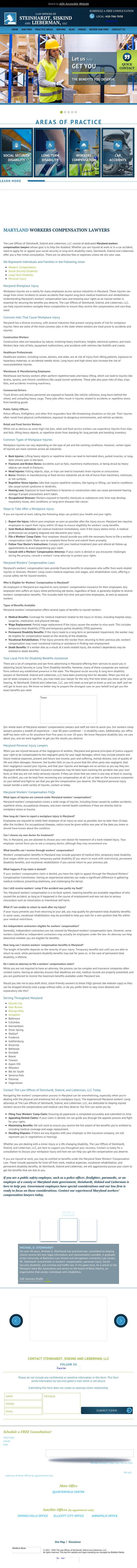 The Law Offices of Steinhardt, Siskind and Associates, LLC - Glen Burnie MD Lawyers
