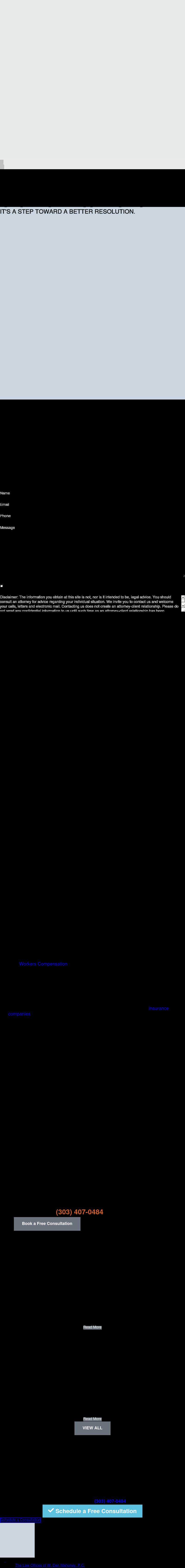 The Law Offices of W. Dan Mahoney, P.C. - Denver CO Lawyers