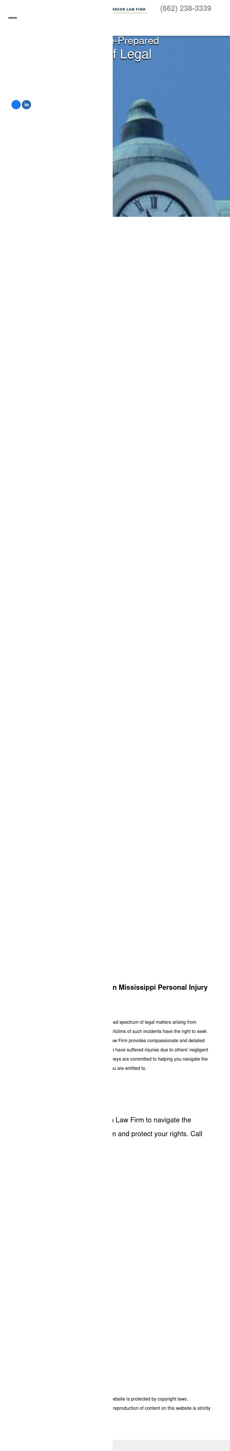 The Pearson Law Firm - Oxford MS Lawyers