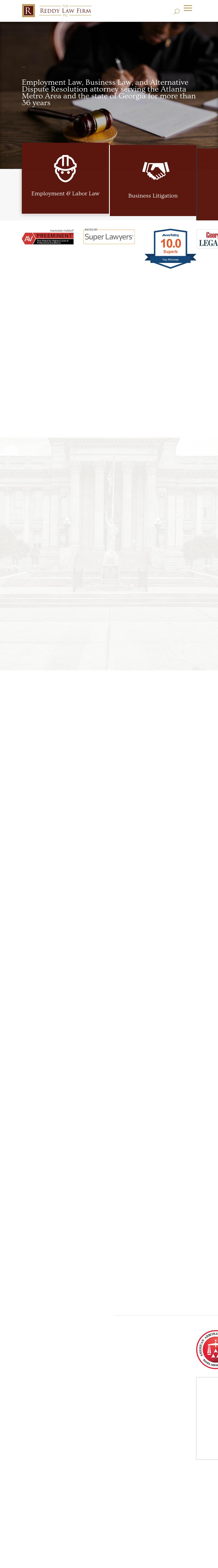 The Reddy Law Firm, PC - Suwanee GA Lawyers