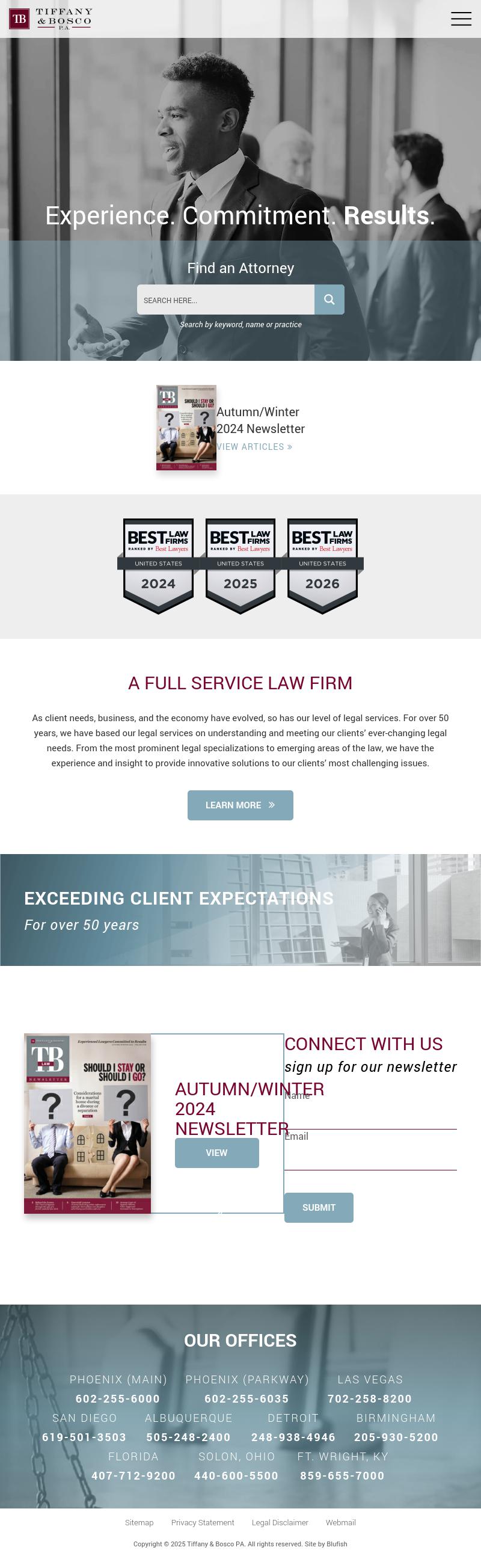 Tiffany & Bosco, P.A. - Phoenix AZ Lawyers