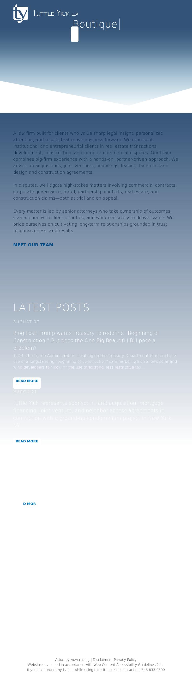 Tuttle Yick LLP - New York NY Lawyers