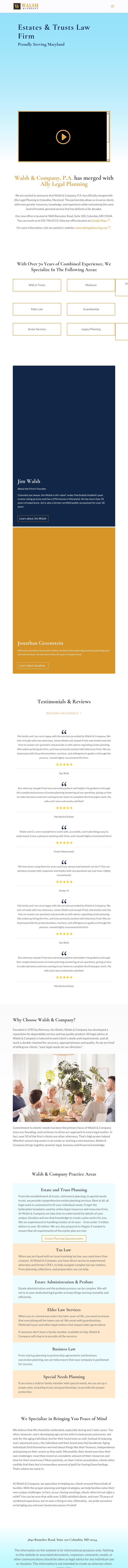 Walsh & Company, P.A. - Columbia MD Lawyers