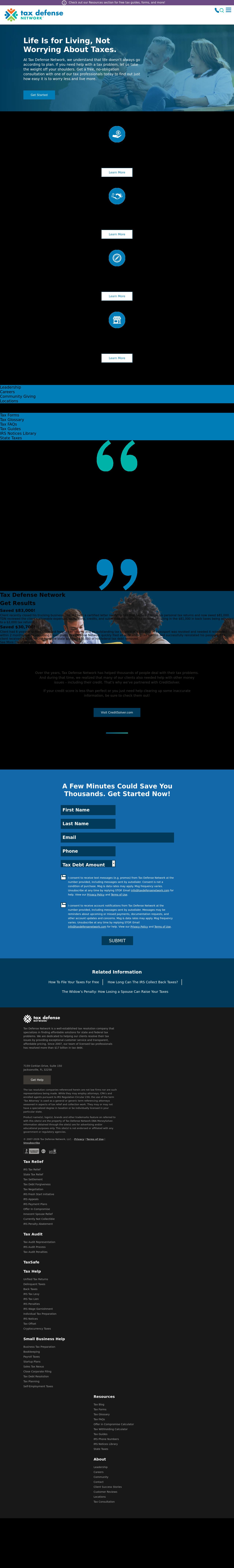 Tax Defense Network, LLC - Jacksonville FL Lawyers