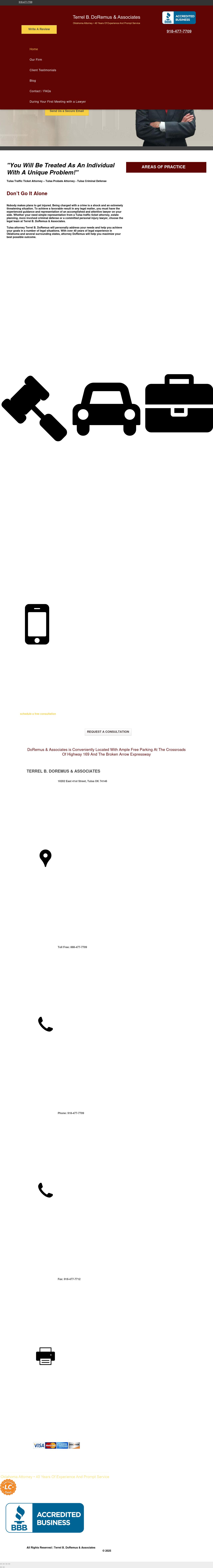 Terrel B. DoRemus & Associates - Tulsa OK Lawyers