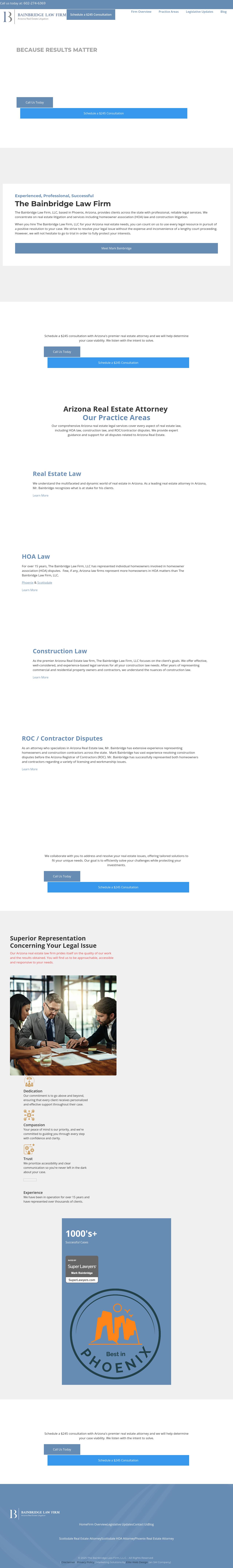 The Bainbridge Law Firm, L.L.C. - Phoenix AZ Lawyers