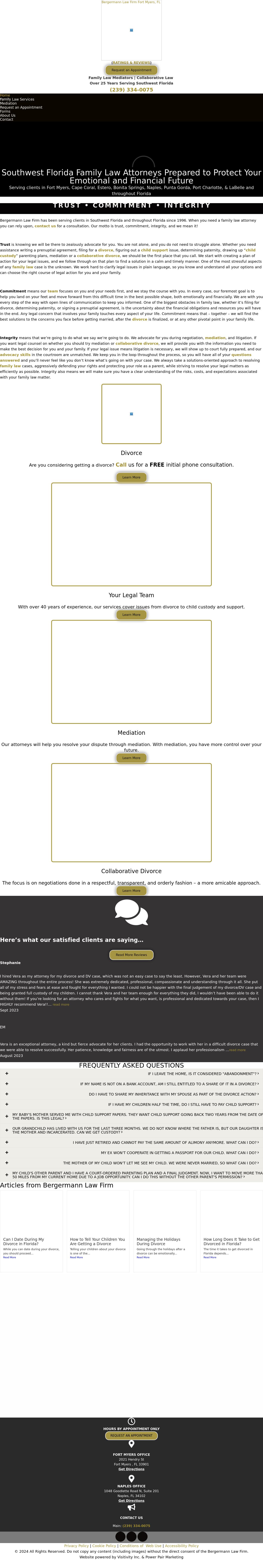 The Bergermann Law Firm - Fort Myers FL Lawyers