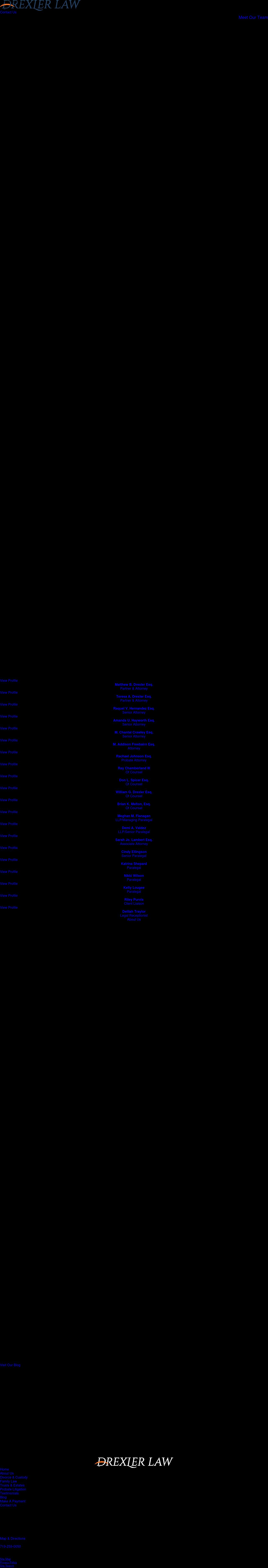 The Drexler Law Group, LLC - Colorado Springs CO Lawyers