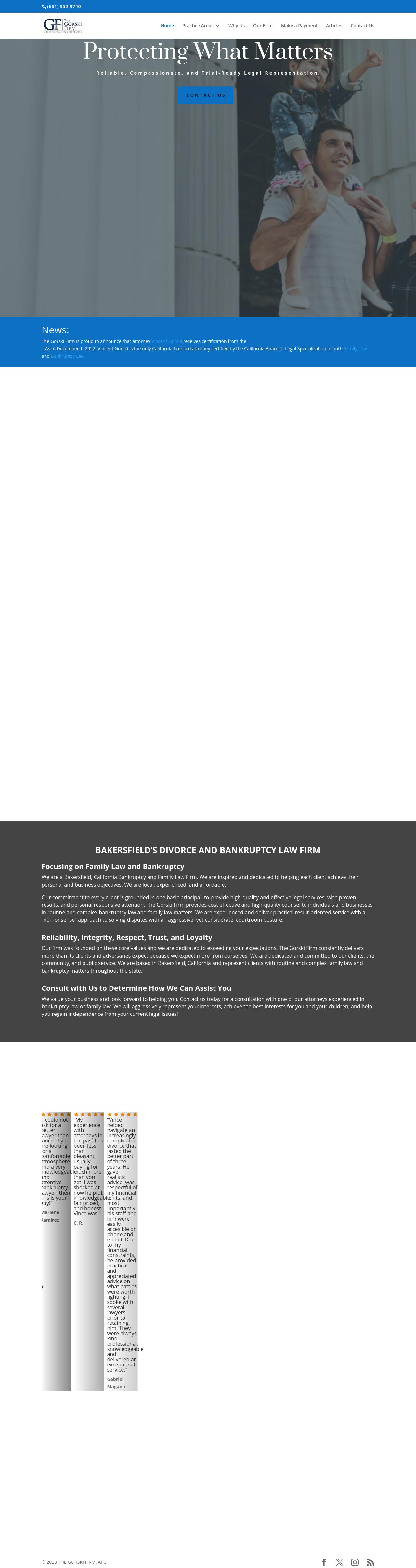 The Gorski Law Firm - Bakersfield CA Lawyers