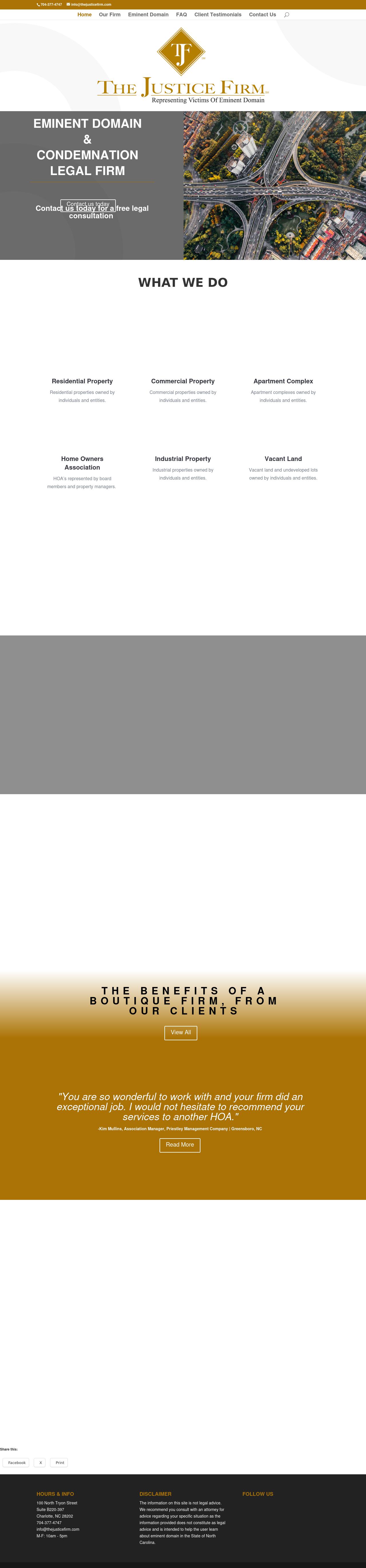 The Justice Firm - Charlotte NC Lawyers