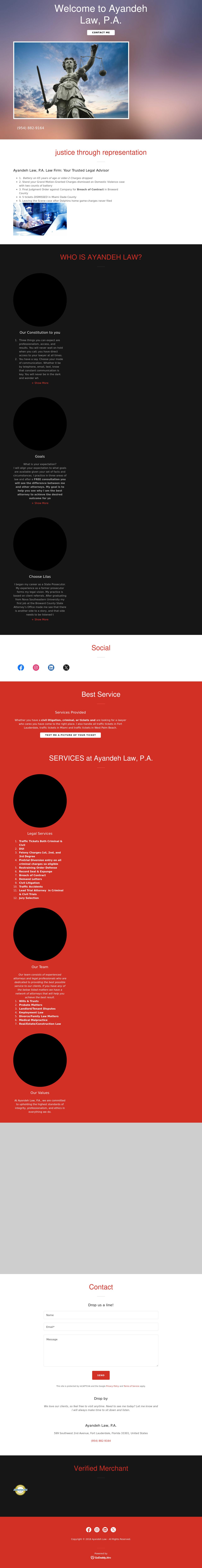 The Law Office of Lilas Ayandeh, P.A. - Fort Lauderdale FL Lawyers