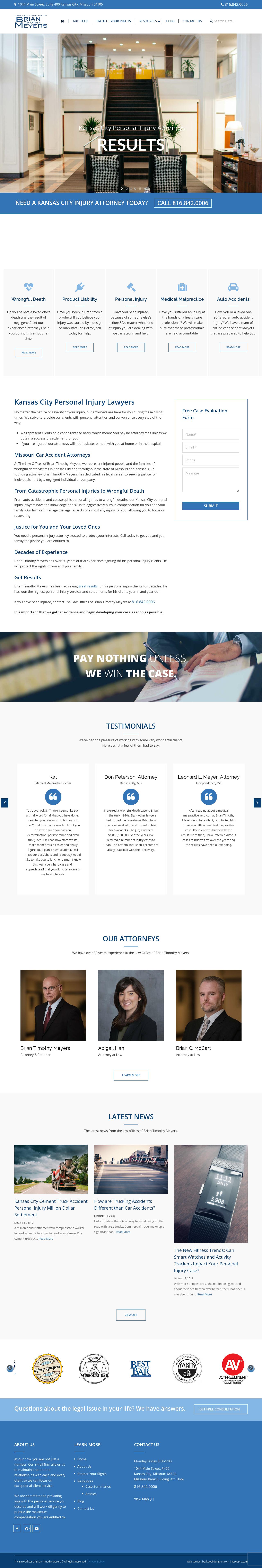 The Law Offices of Brian Timothy Meyers - Kansas City MO Lawyers