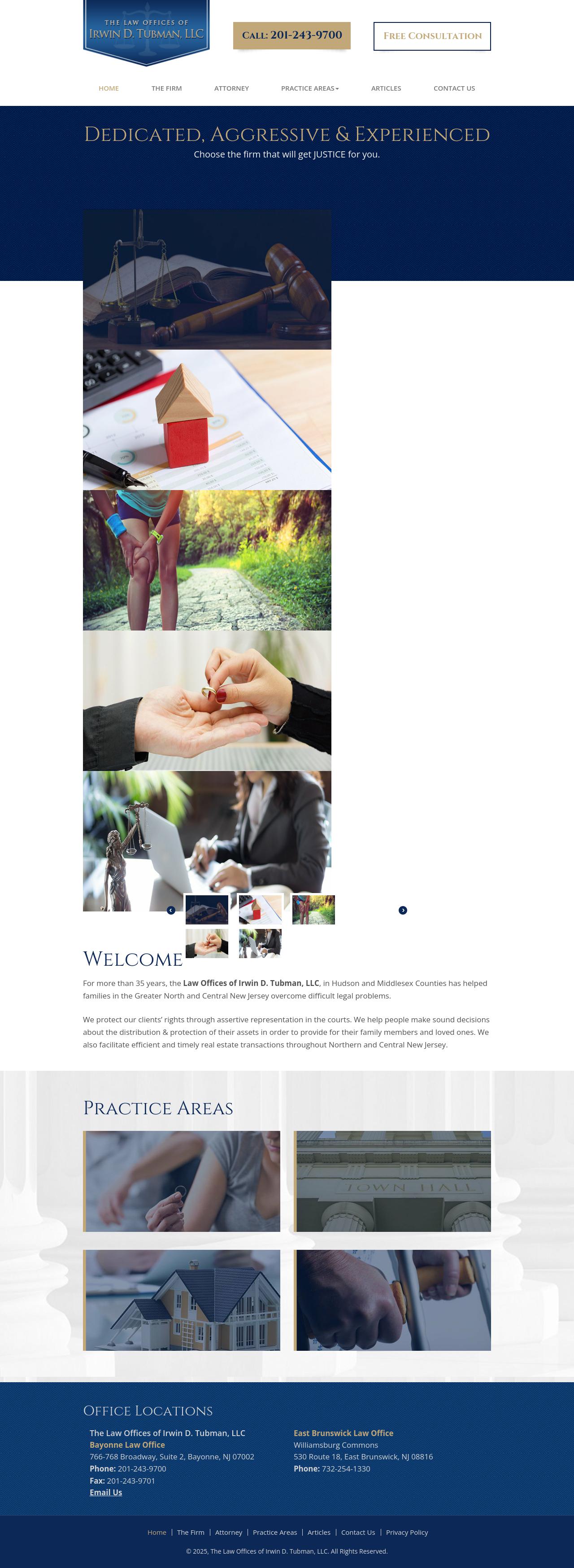 The Law Offices of Irwin D. Tubman, LLC - Bayonne NJ Lawyers