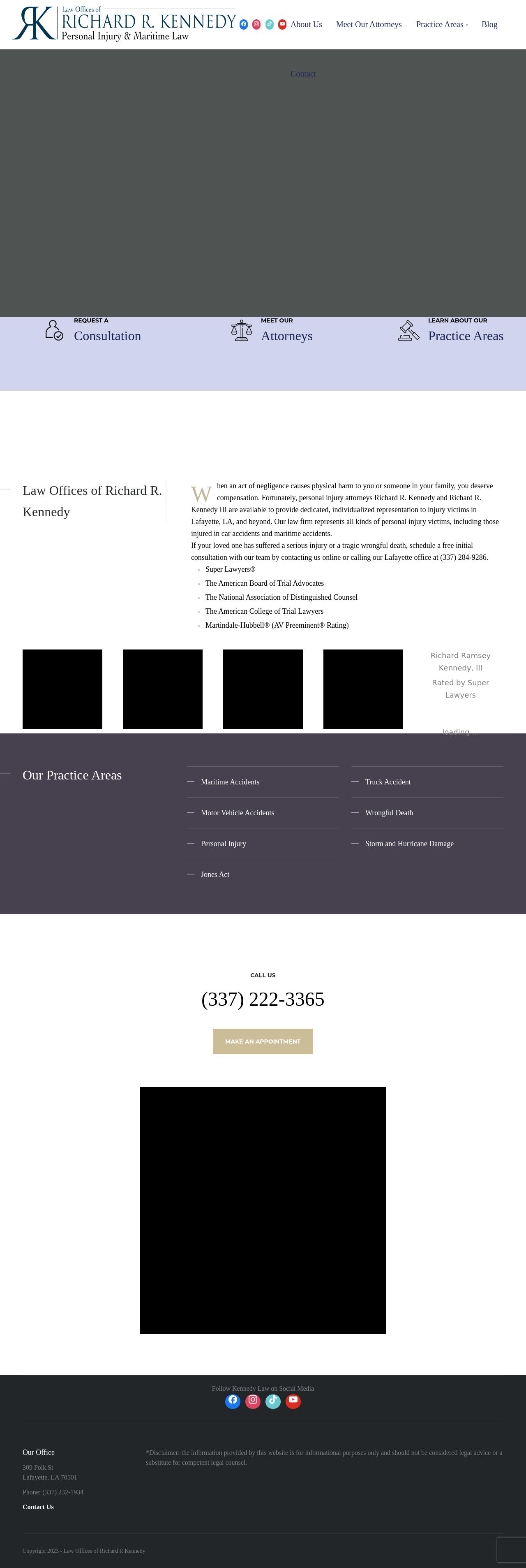 The Law Offices of Richard R. Kennedy, APLC - Lafayette LA Lawyers