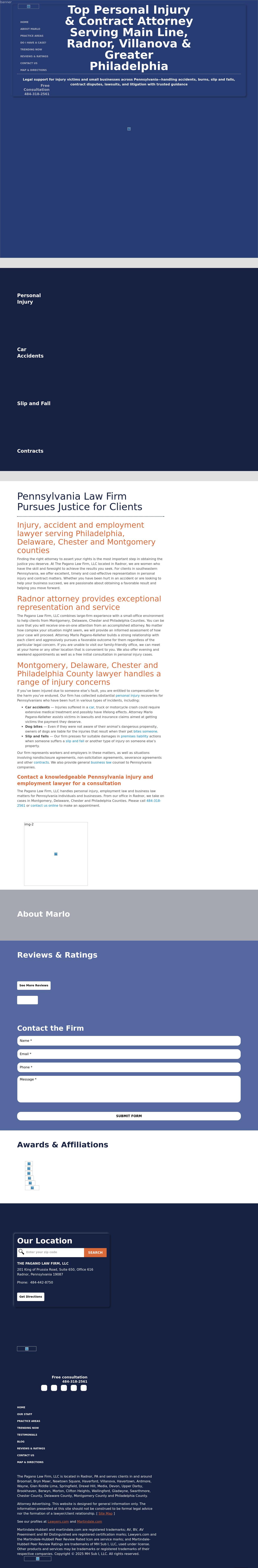 The Pagano Law Firm, LLC - Media PA Lawyers