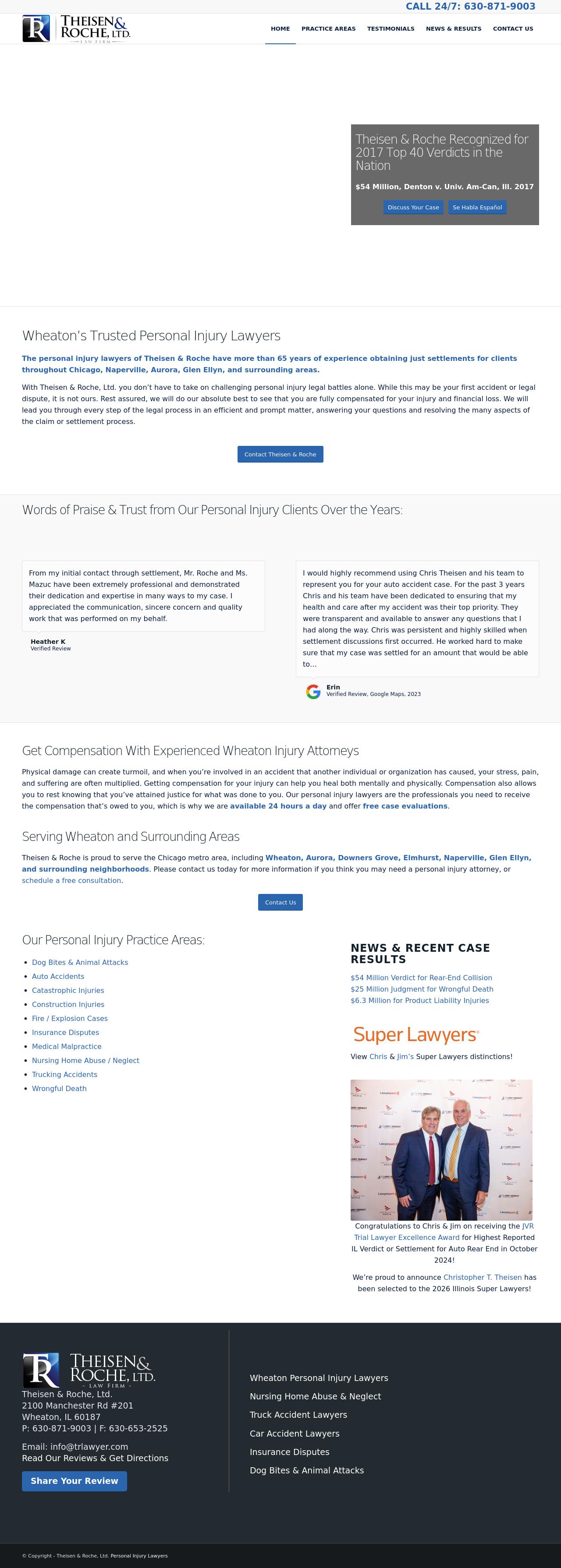 Theisen & Roche, Ltd. - Wheaton IL Lawyers