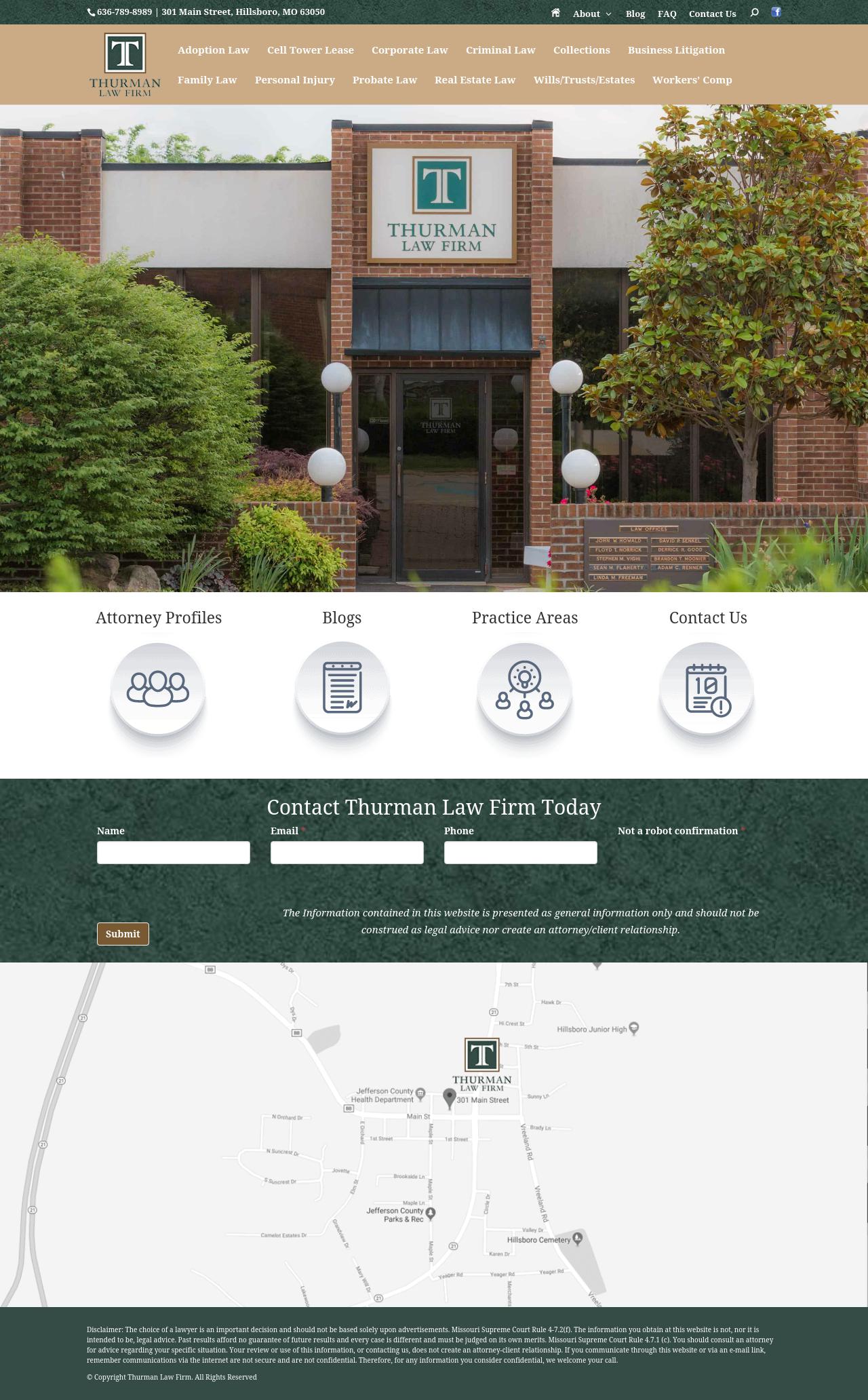 Thurman, Howald, Weber, Senkel & Norrick, L.L.C. - Hillsboro MO Lawyers