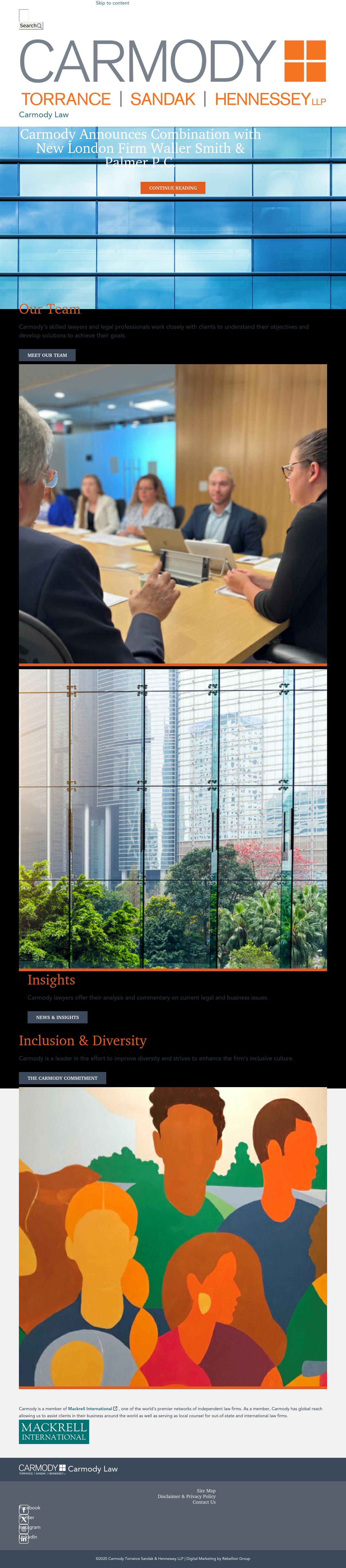 Waller, Smith & Palmer, P.C. - New London CT Lawyers