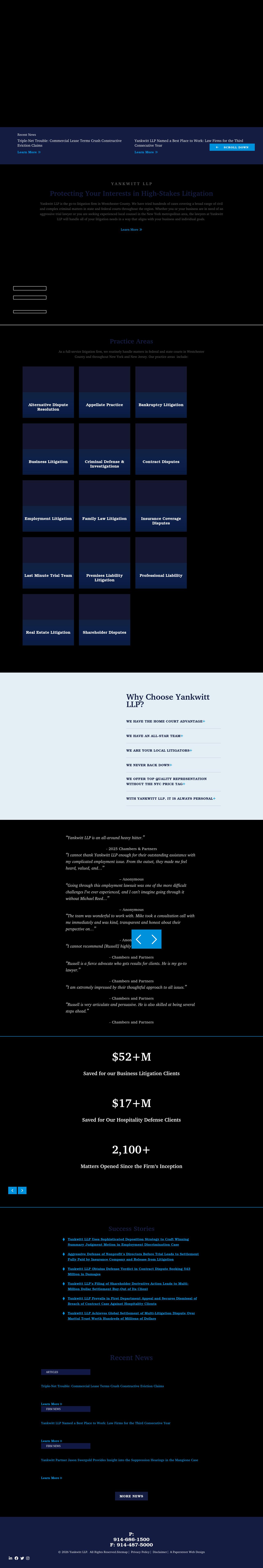 Yankwitt LLP - White Plains NY Lawyers