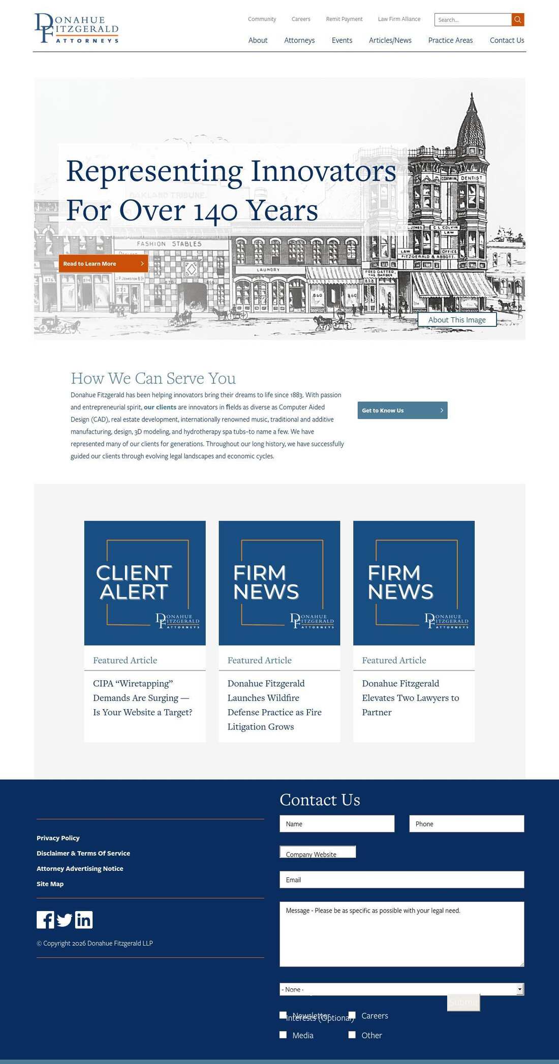 Donahue Fitzgerald LLP - Oakland CA Lawyers