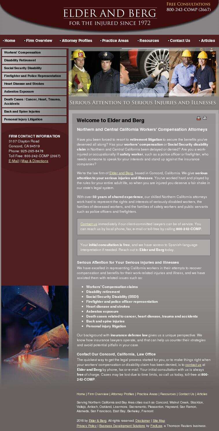 Elder & Berg - Concord CA Lawyers