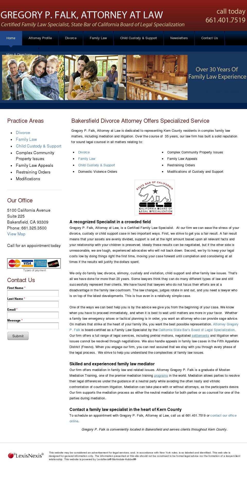 Gregory P Falk Attorney At Law - Bakersfield CA Lawyers