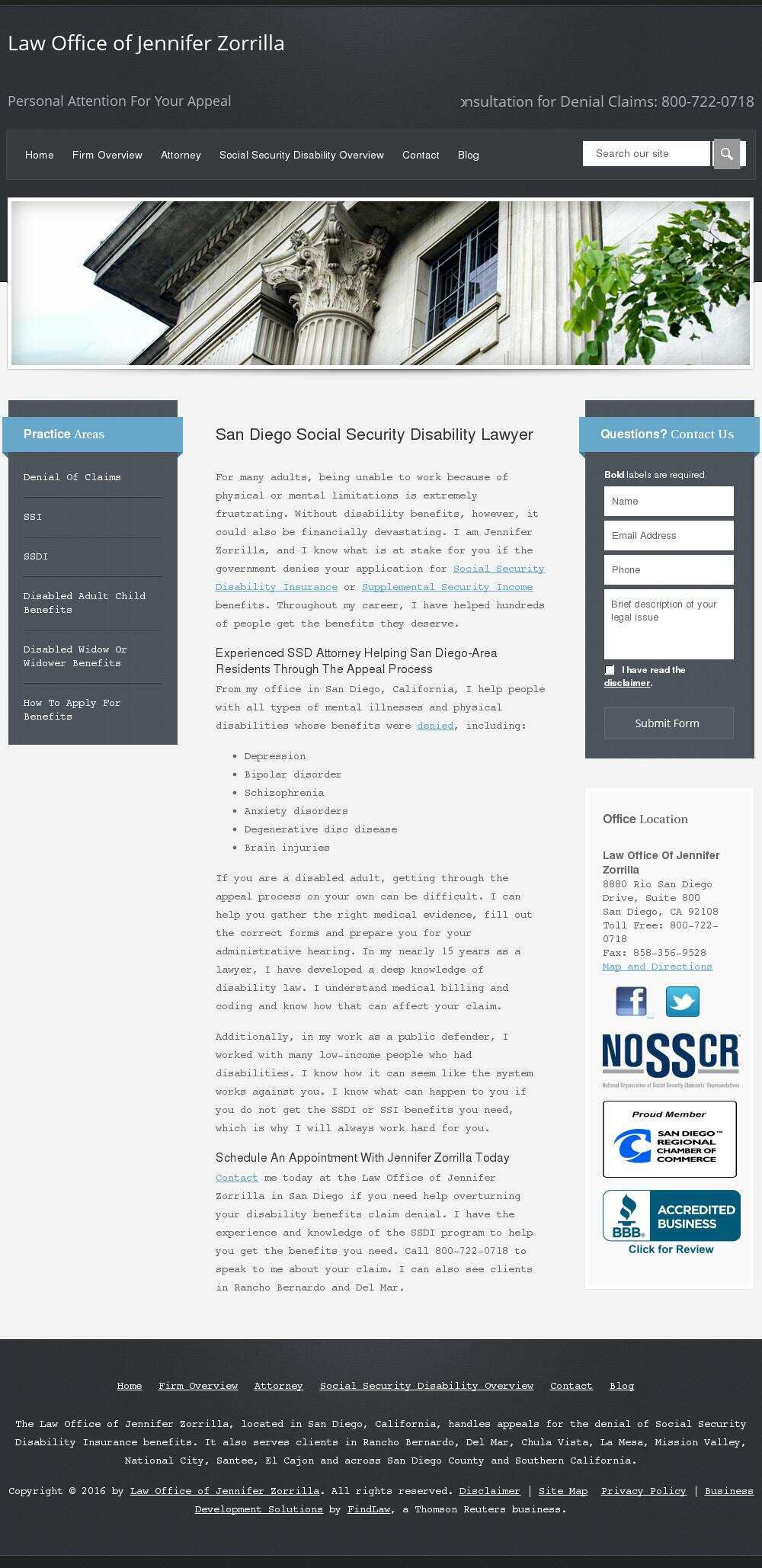 Law Office of Jennifer Zorrilla - San Diego CA Lawyers