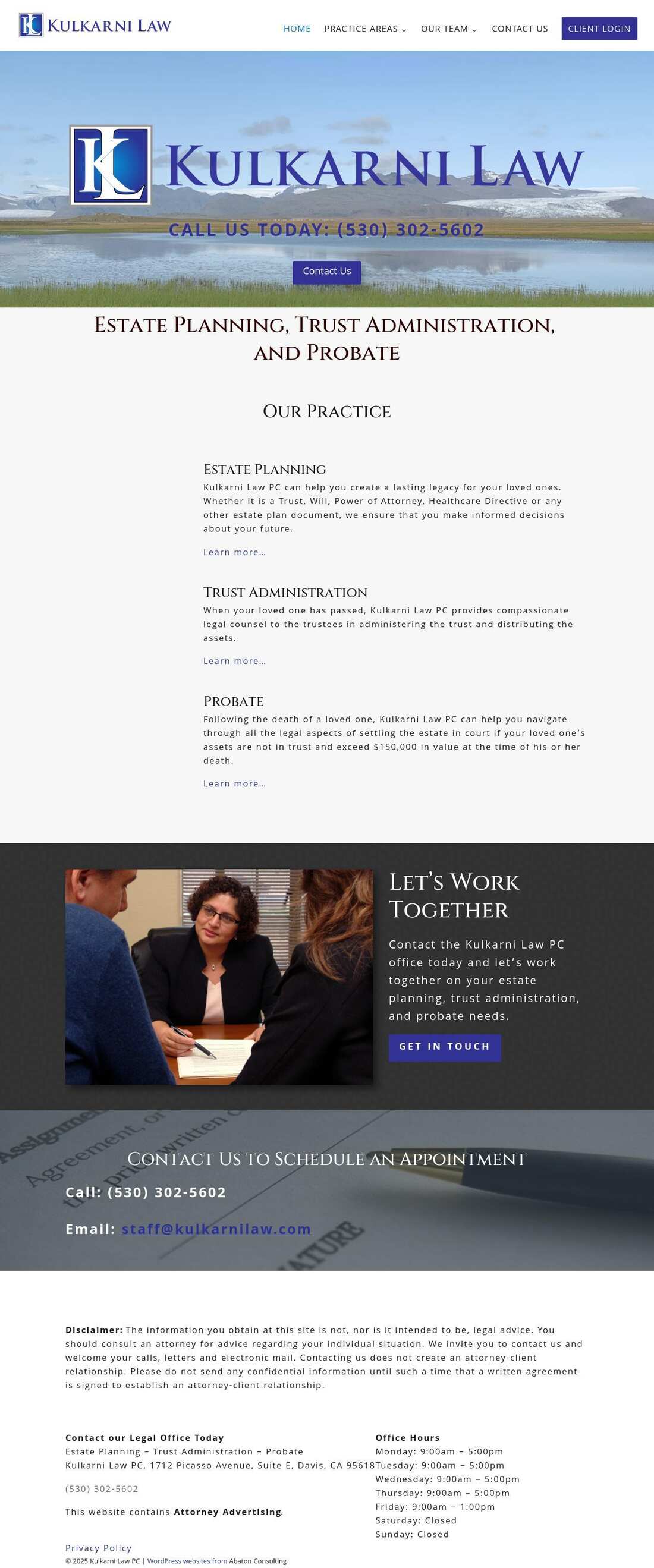 Law Office of Laura Stodden Parker - Davis CA Lawyers
