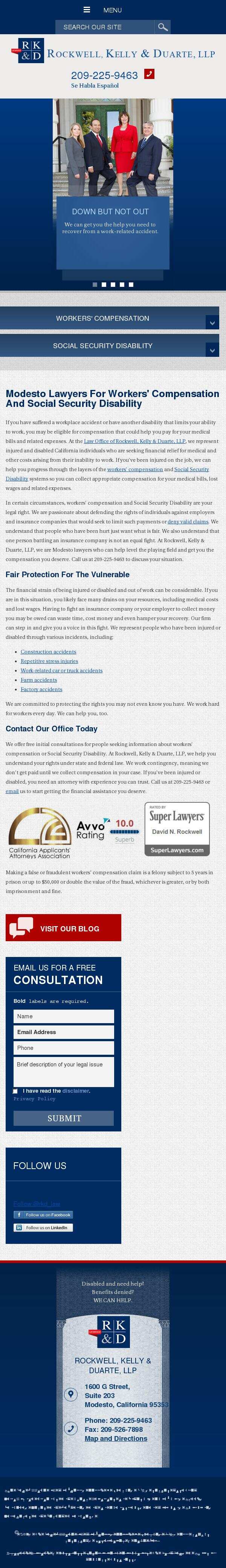 Law Office of Rockwell, Kelly & Duarte, LLP - Modesto CA Lawyers