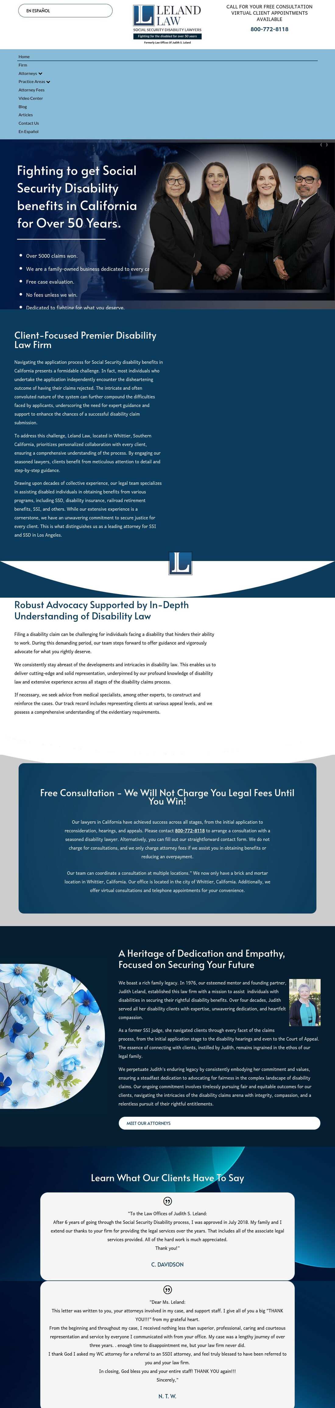 Law Offices of Judith S. Leland, APLC - Downey CA Lawyers