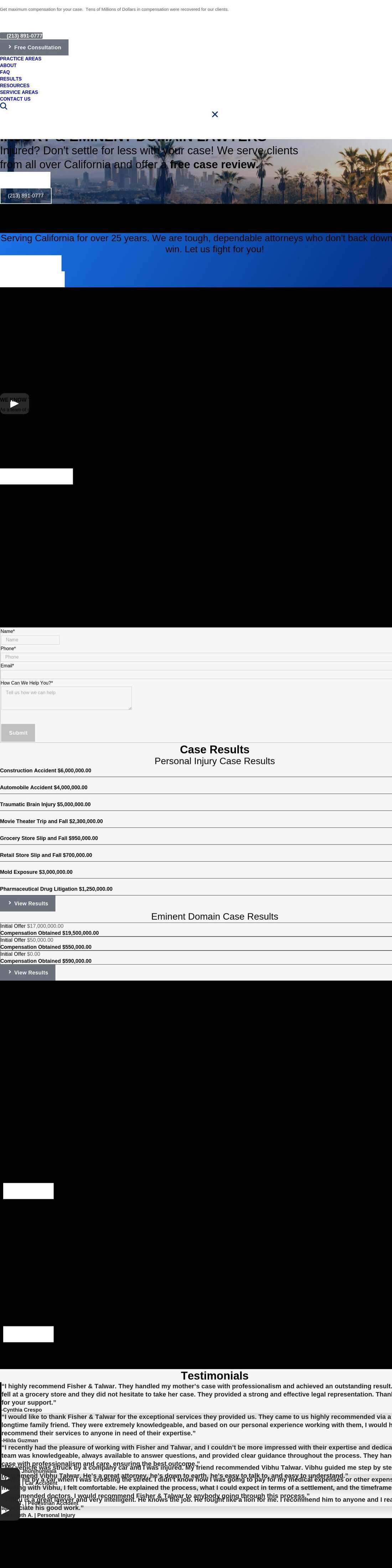 Fisher & Talwar - Los Angeles CA Lawyers