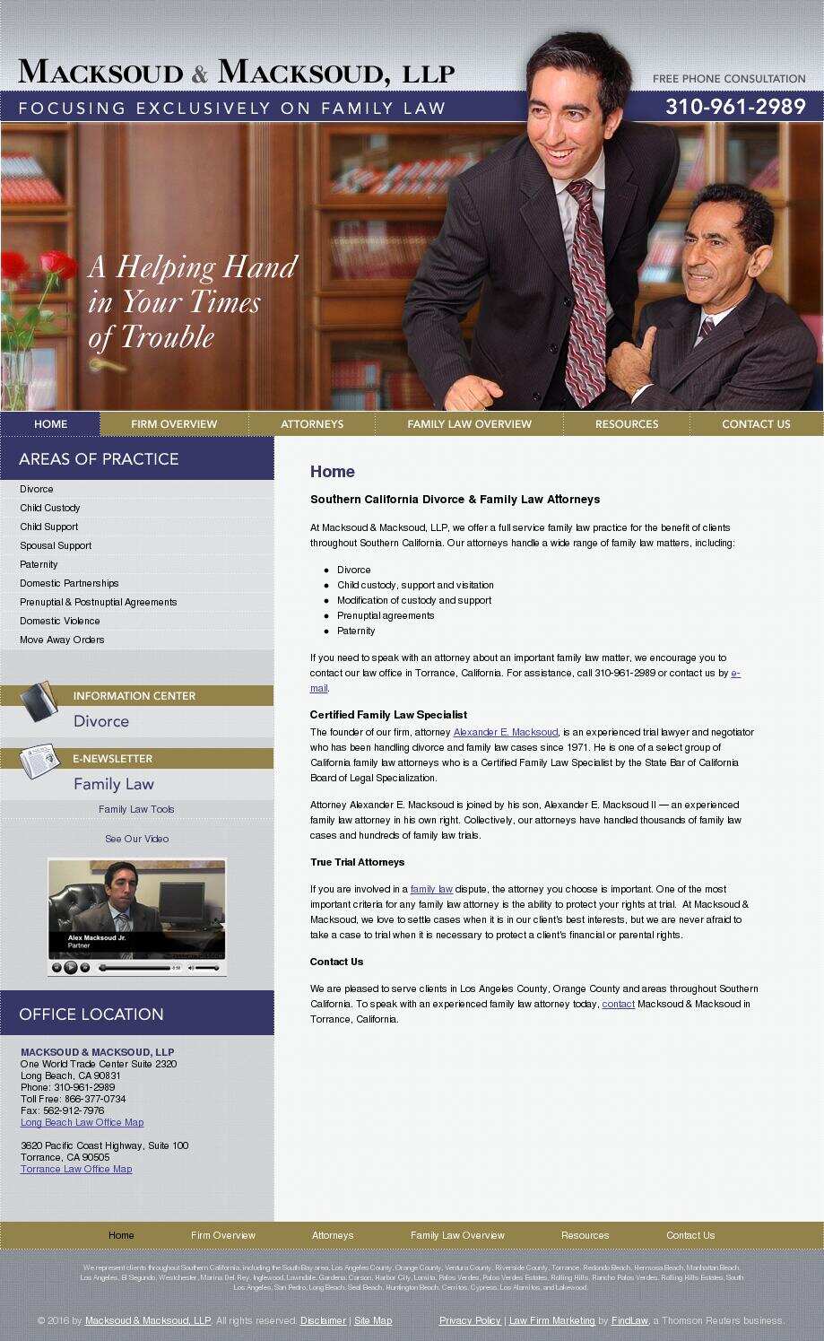 Macksoud & Macksoud LLP - Torrance CA Lawyers