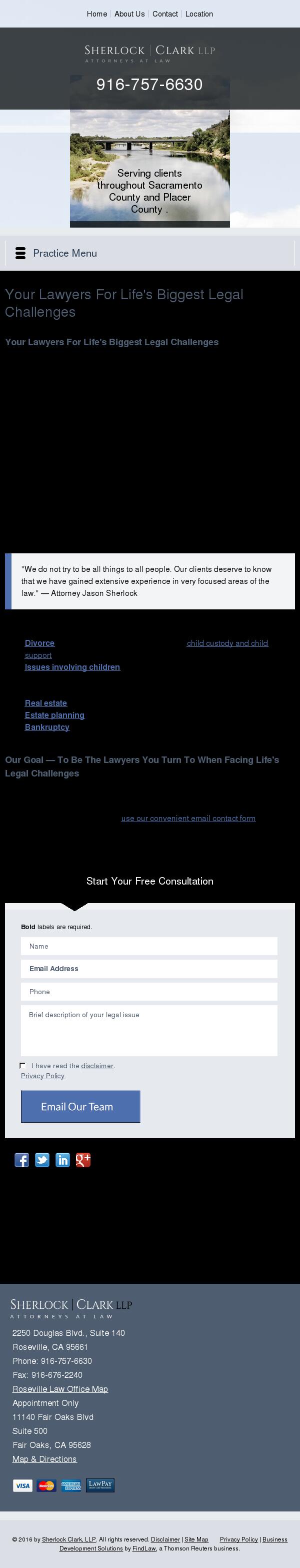 Sherlock Clark, LLP - Roseville CA Lawyers