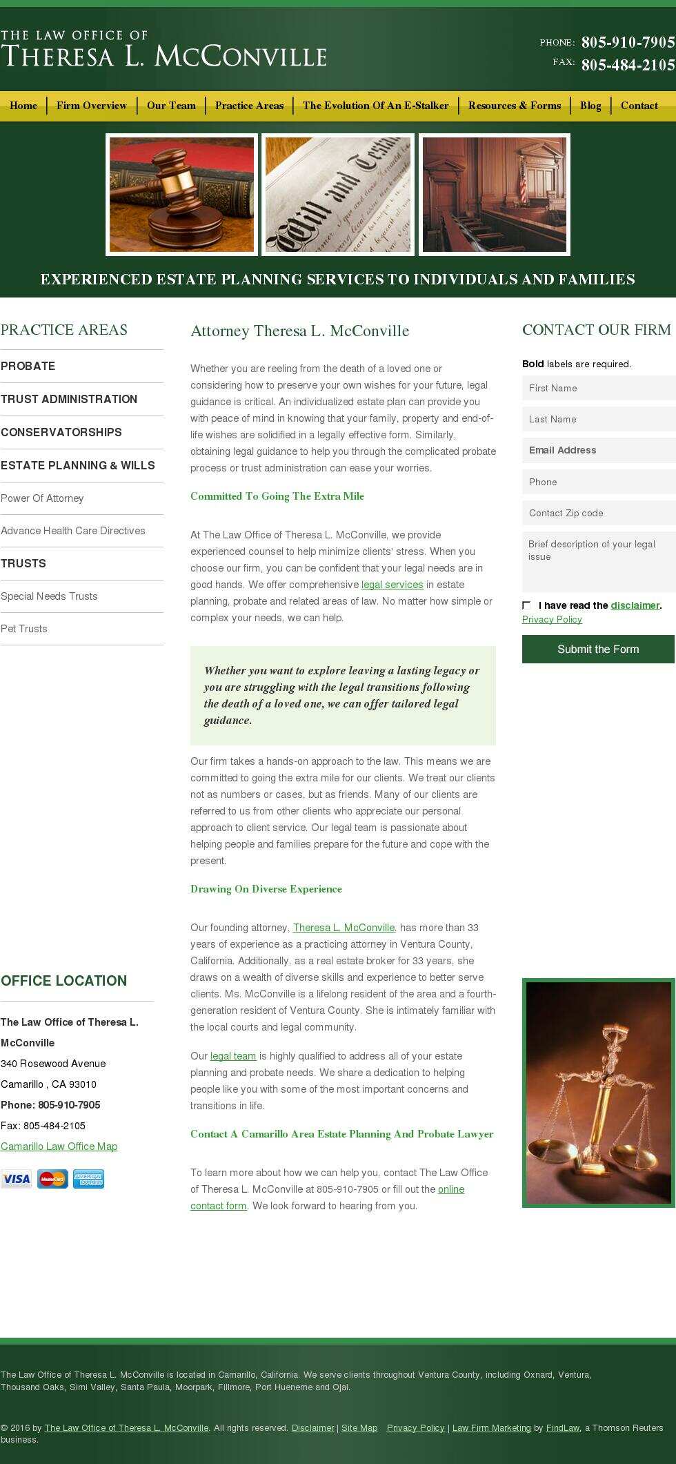 The Law Office of Theresa L. McConville - Camarillo CA Lawyers