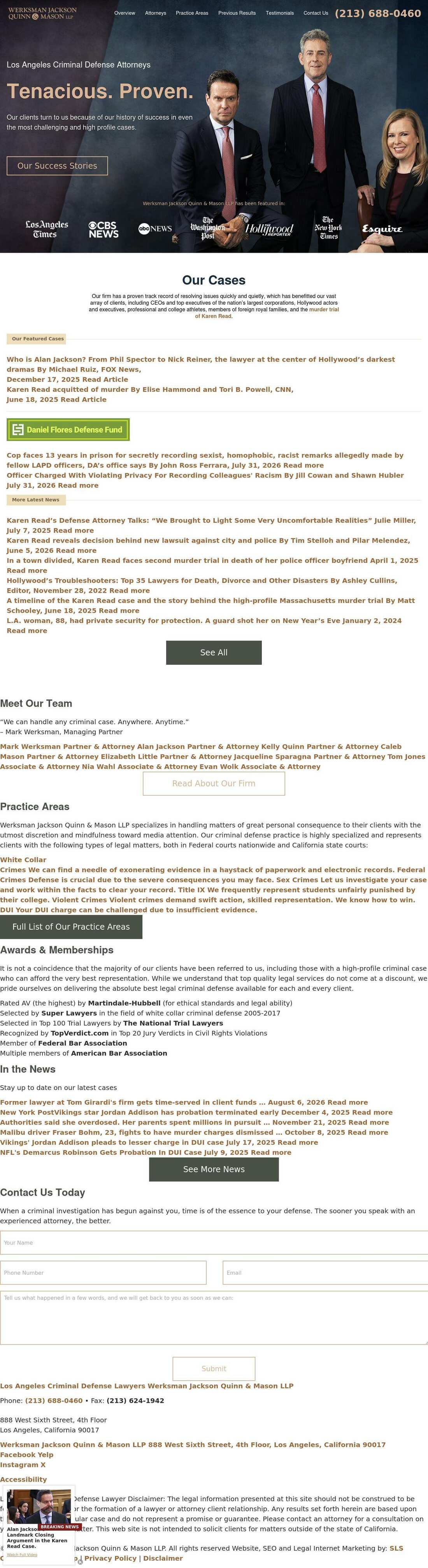 Werksman Jackson Hathaway & Quinn LLP - Los Angeles CA Lawyers