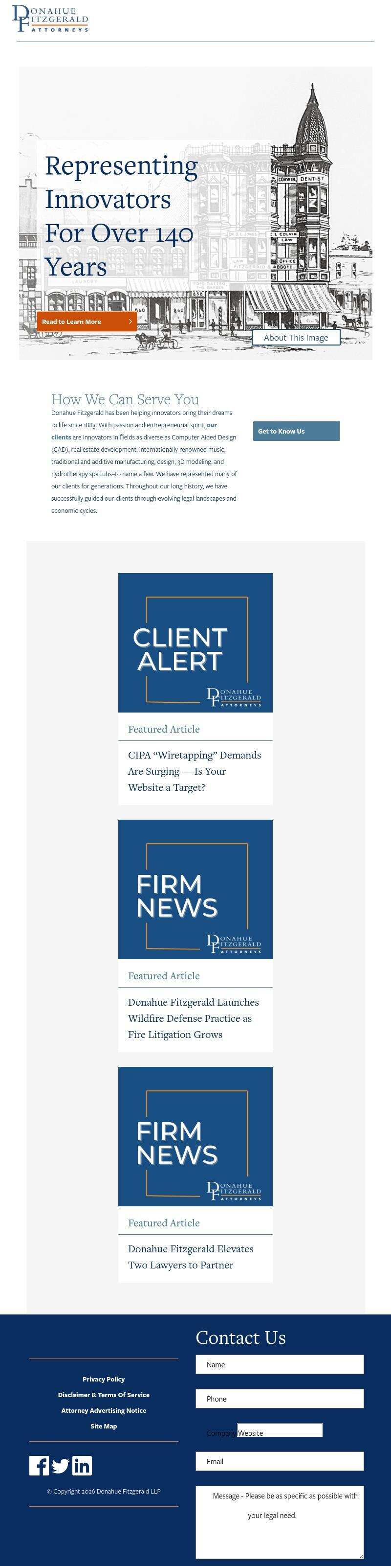 Donahue Fitzgerald LLP - Oakland CA Lawyers