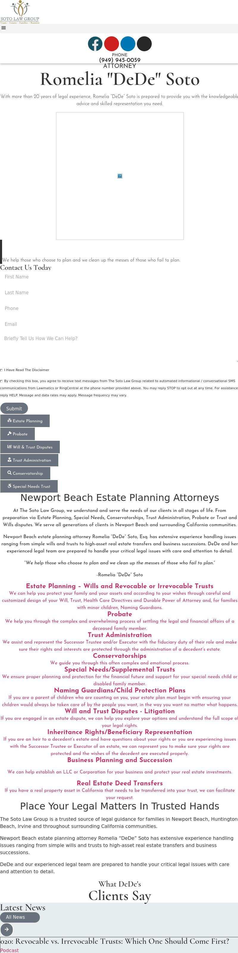 The Soto Law Group - Newport Beach CA Lawyers